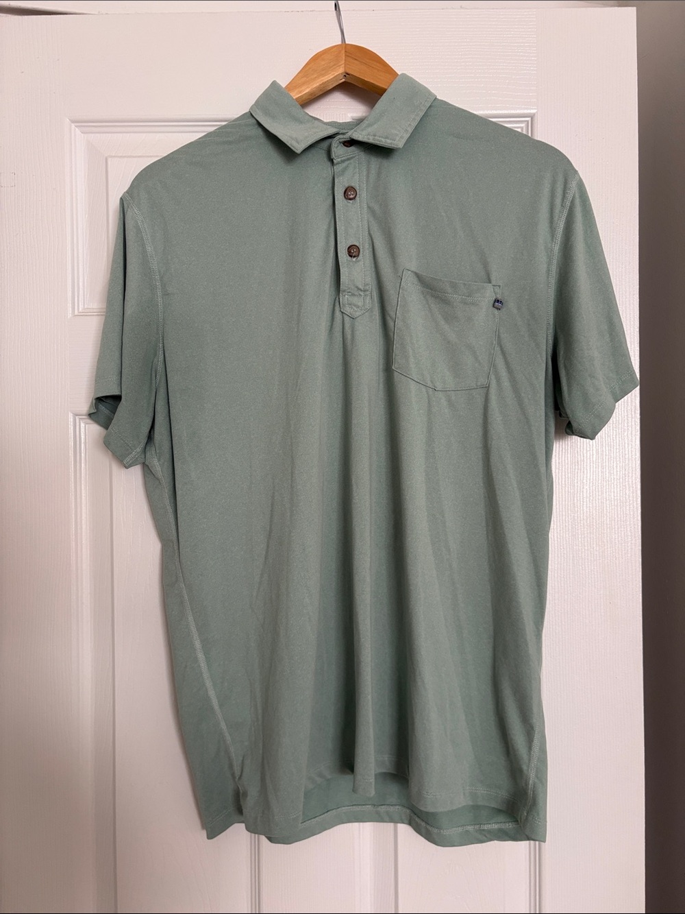 Marine Layer Shirt in Sage Green
